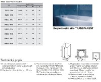Ravak SmartLine SMSD2-100 B sprchové dveře dvoudílné Pravé rám chrom výplň Transparent 0SPABA00Z1